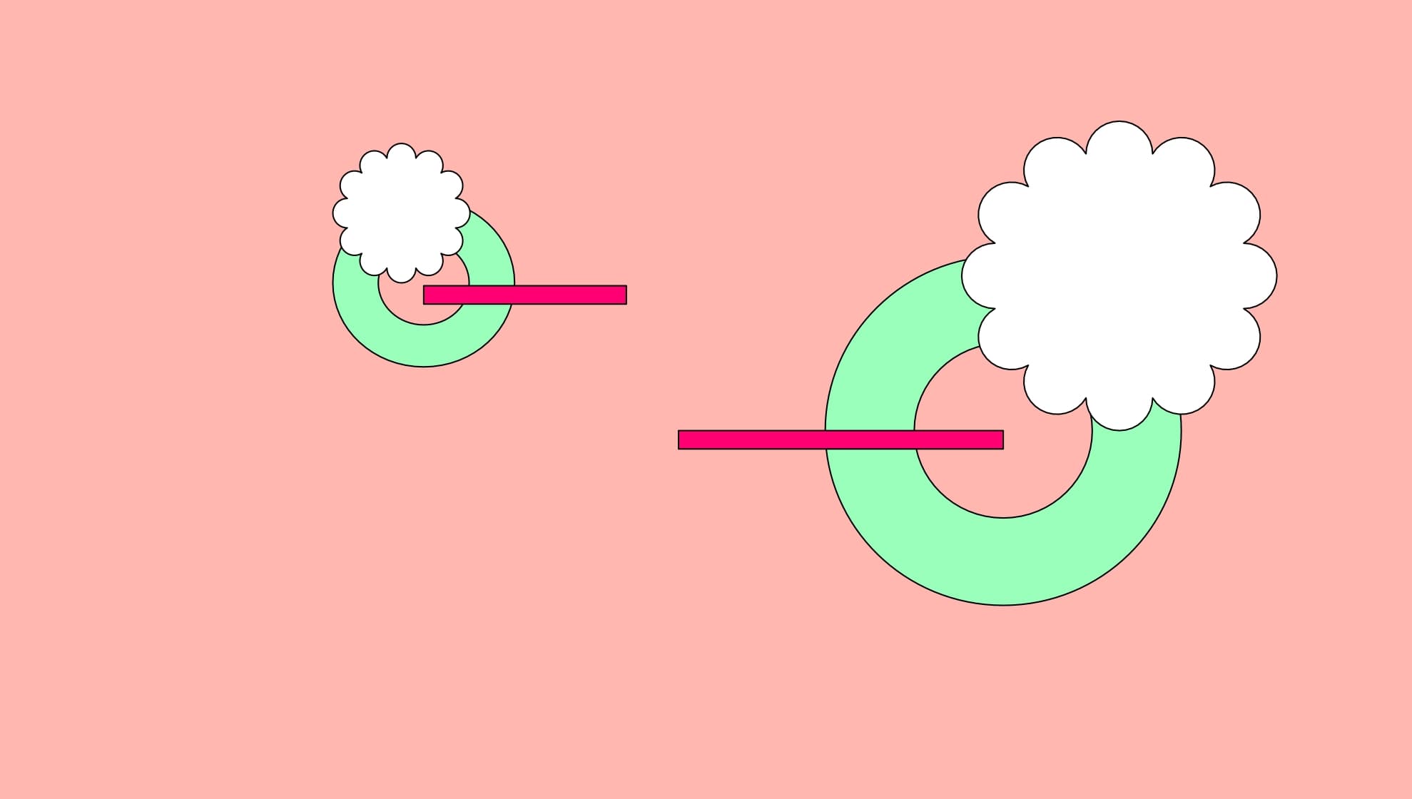Illustration abstraite représentant les différentes tâches du conducteur de travaux en 2025
