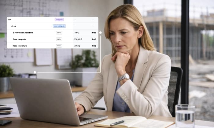 Analysez la rentabilité des chantiers