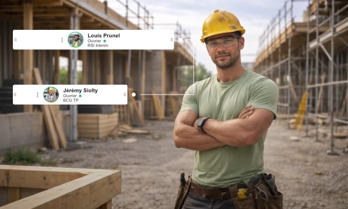 Organisez et suivez les travaux au quotidien