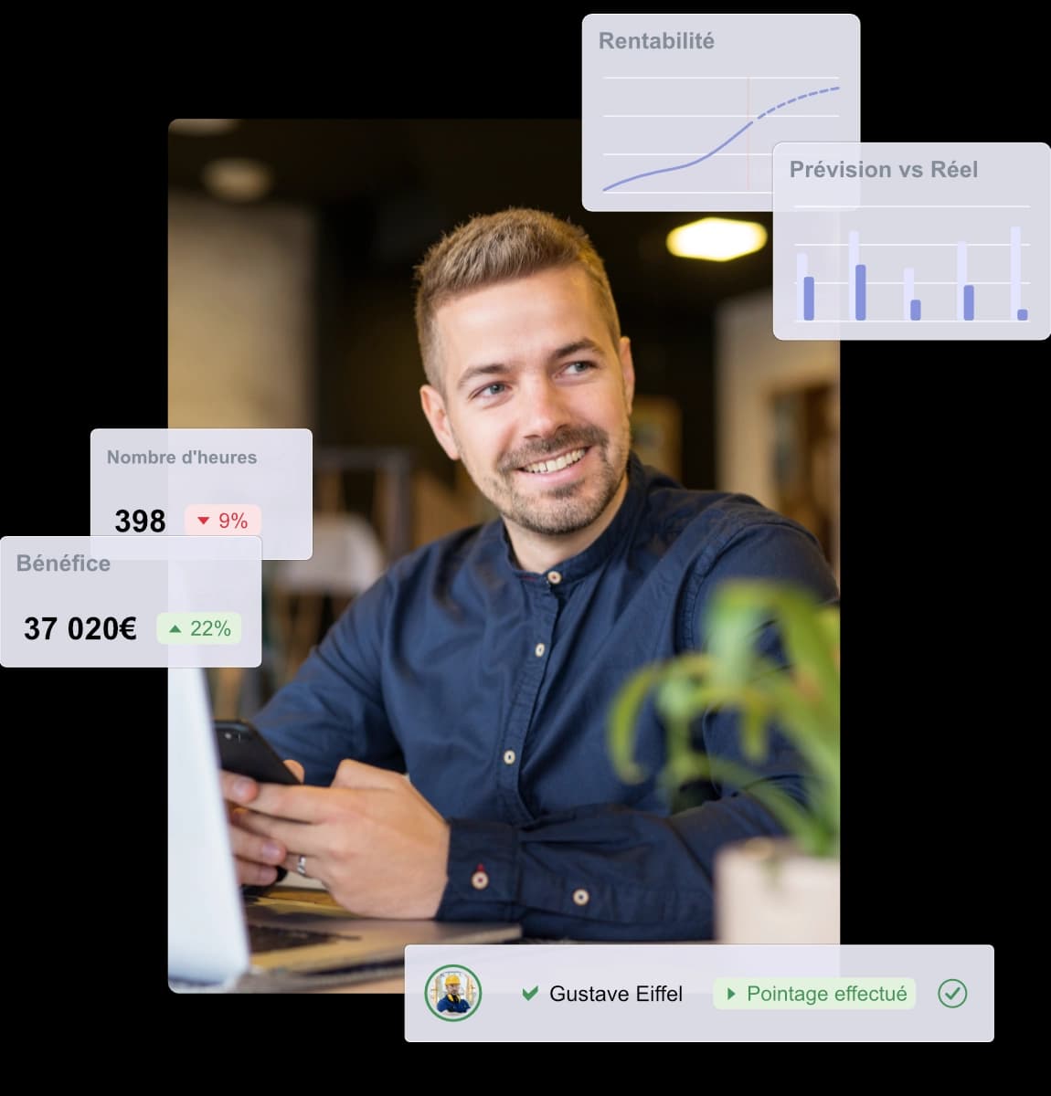Logiciel de pointage et de planning chantier pour le BTP