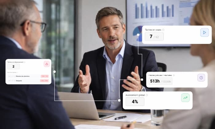 Gardez une vision globale de vos chantiers