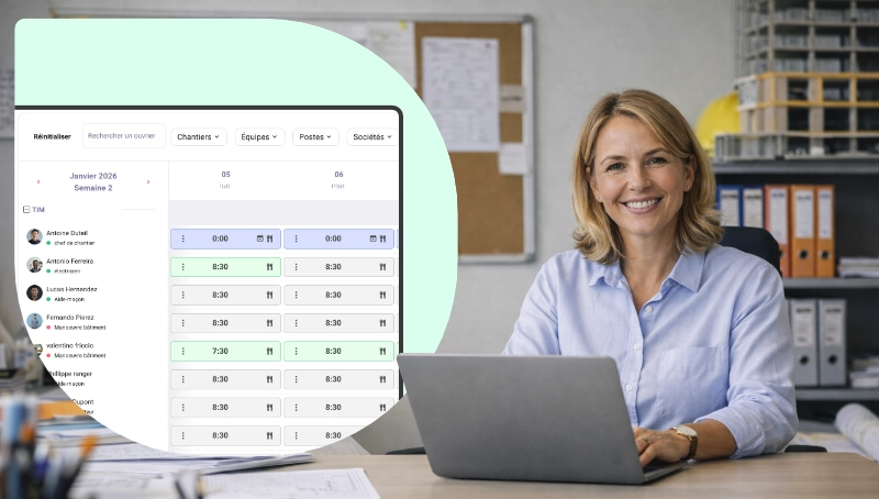 Gagnez du temps sur le traitement des heures